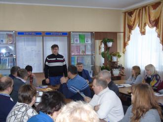 Засідання викладачів Захисту Вітчизни та директорів навчальних закладів Глухівського району 