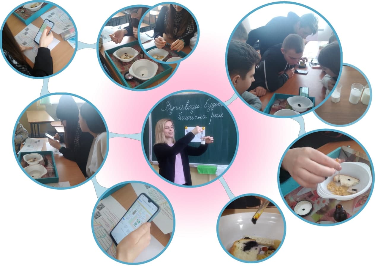 ПРОВЕДЕННЯ  STEM-ДОСЛІДЖЕННЯ  «ВУГЛЕВОДИ: БУДОВА ТА ЇХ БІОЛОГІЧНА РОЛЬ»