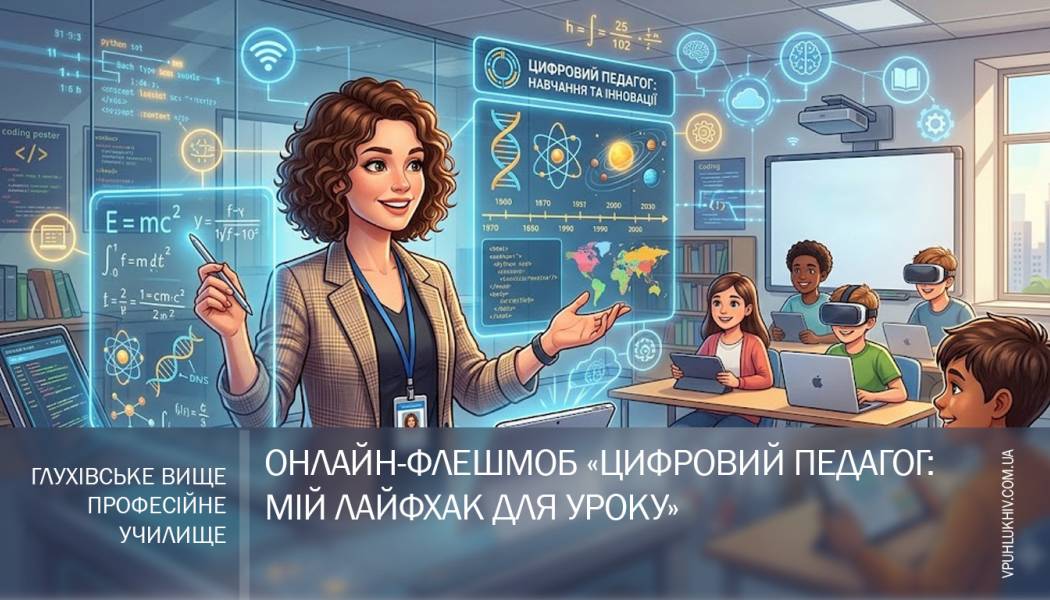 Онлайн-флешмоб «Цифровий педагог: мій лайфхак для уроку»